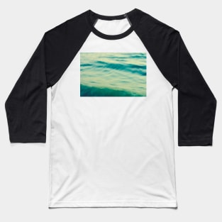 Abstract Ocean WAves Baseball T-Shirt
